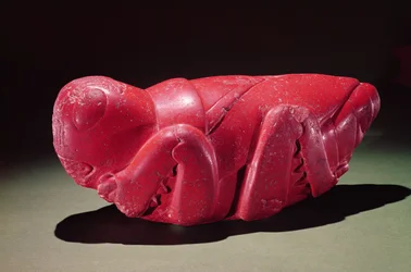 Sauterelle de Chapultepec, Mexique, vers 1500 (cornaline)